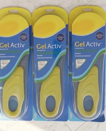 Solette paia gel activ - x3, uomo