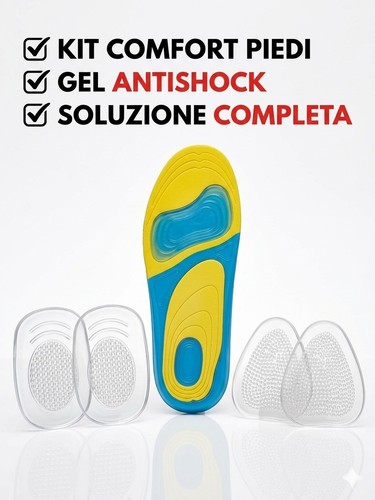 Solette gel antishock tallone - solette,