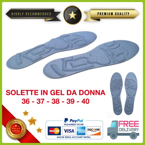 Solette massaggianti gel - solette, in