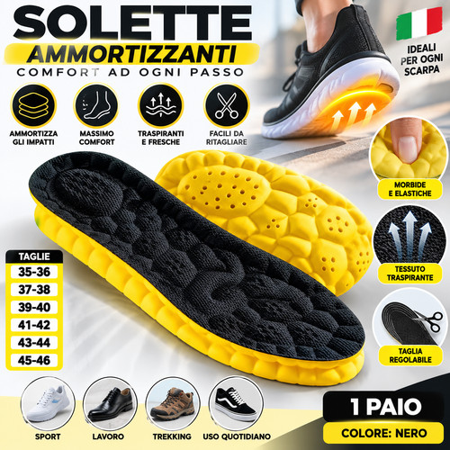 Solette scarpe ammortizzanti - scarpe,